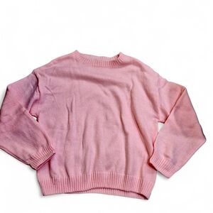 Women's Pink Sweater Size L